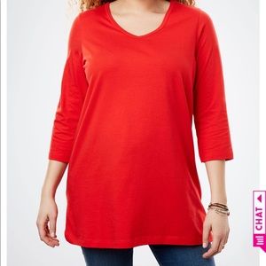 Woman Within 3/4 Sleeve sweater